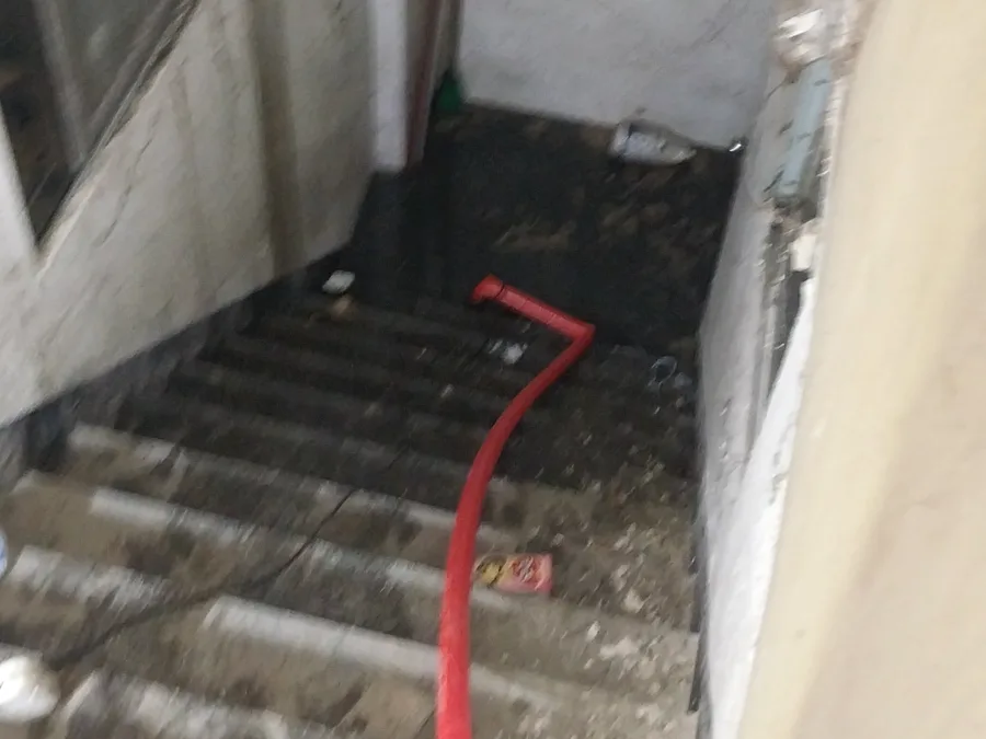 아양동 인근 상담 참고용 반지하 출입구까지 찬 하수